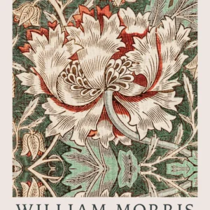 Plakat William Morris - botaniczny vintage Wzór 1