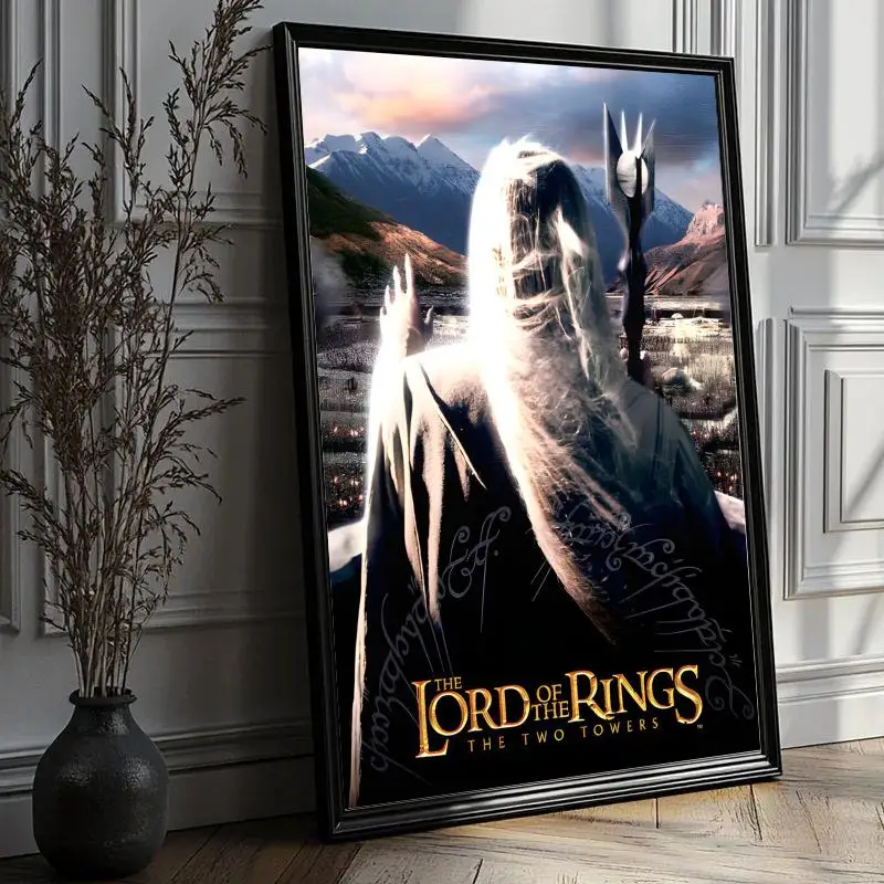 Plakat Władca Pierścieni – filmowy Black1