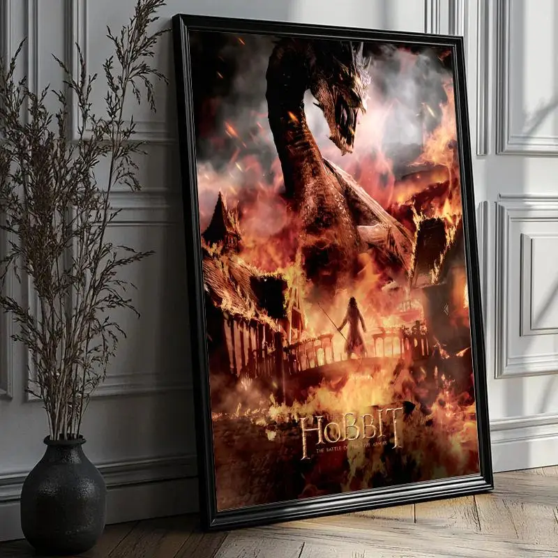 Plakat Władca Pierścieni – filmowy Black2
