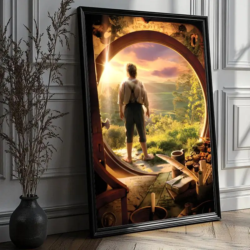 Plakat Władca Pierścieni – filmowy Black6
