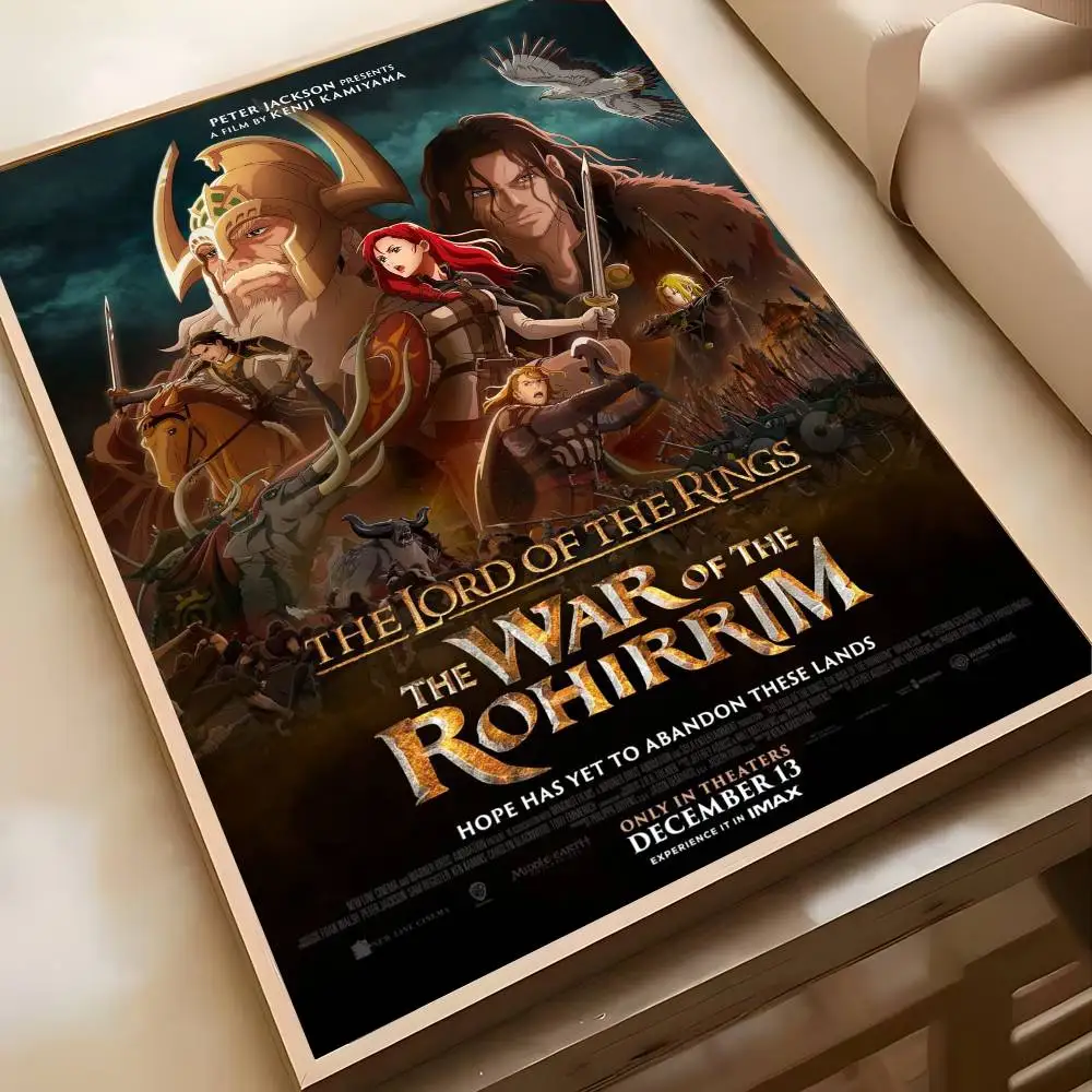 Plakat Władca Pierścieni Mapa Śródziemia Wzór 2