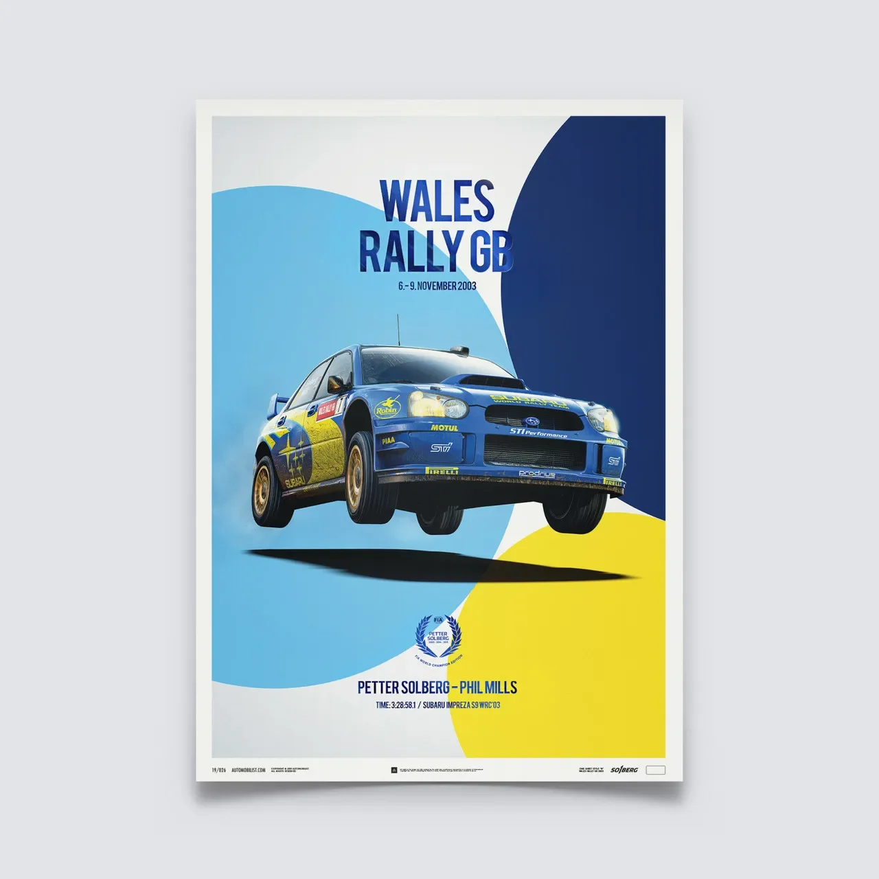 Plakat wyścigowy Le Mans 24h - vintage motoryzacja Wzór 4