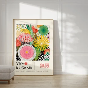 Plakat Yayoi Kusama dynia i kropki Wzór 1