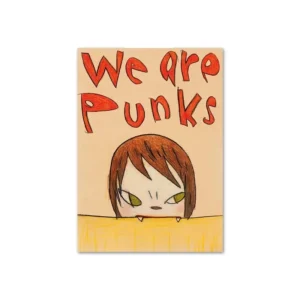 Plakat Yoshitomo Nara z postacią lalki Wielo