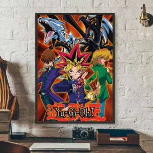 Plakat Yu-Gi-Oh! klasyczne anime Wzór 1