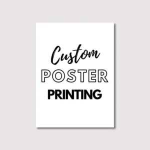 Plakat z wlasnego zdjecia na plotnie Custom poster