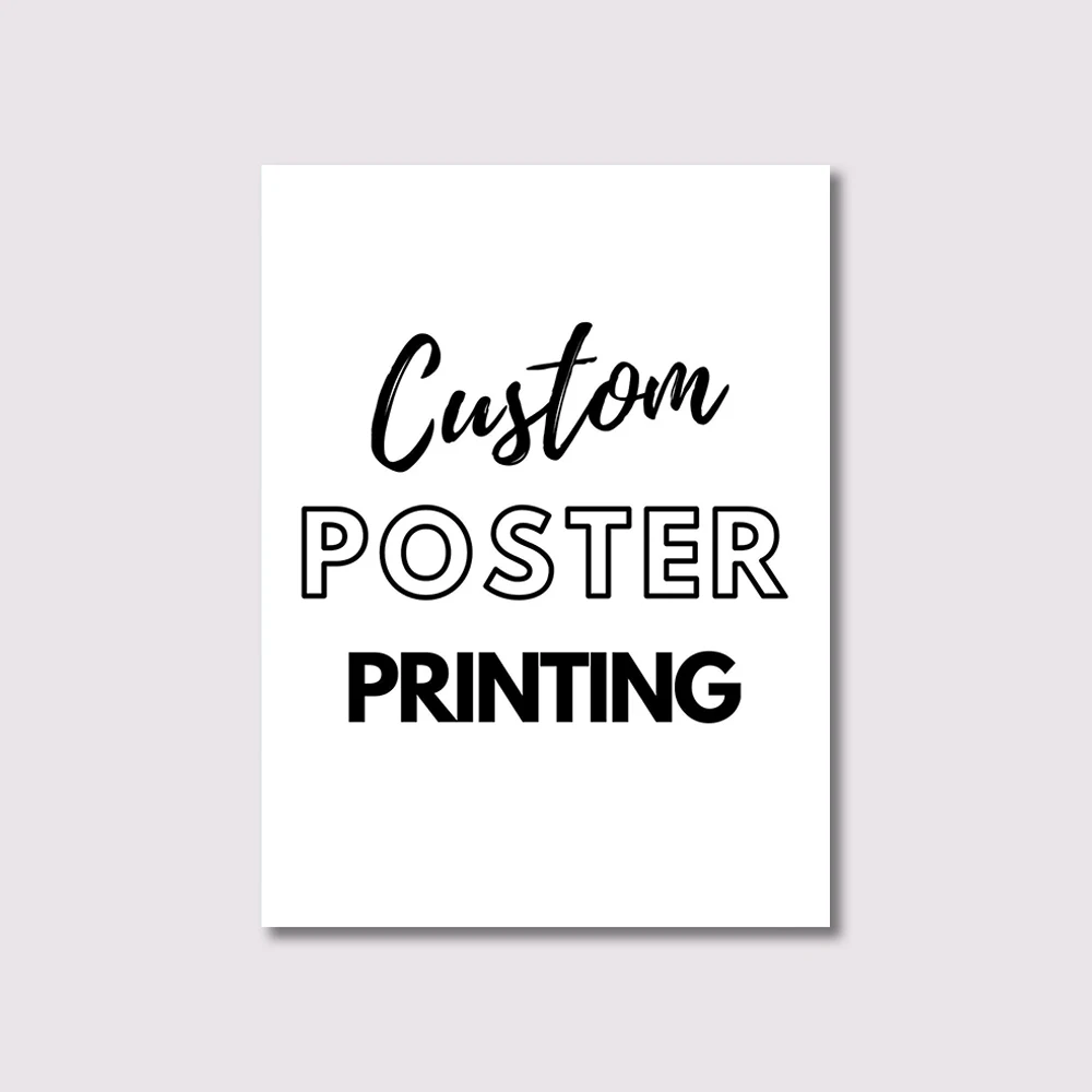 Plakat z wlasnego zdjecia na plotnie Custom poster