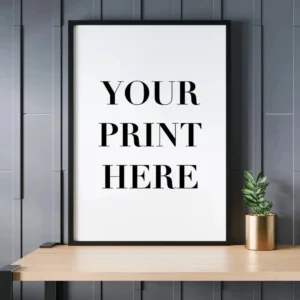 Plakat z Własnym Zdjęciem na Płótnie Only canvas