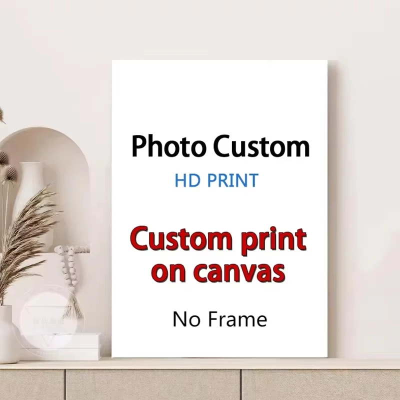 Plakat na ścianę z własnym zdjęciem Only canvas