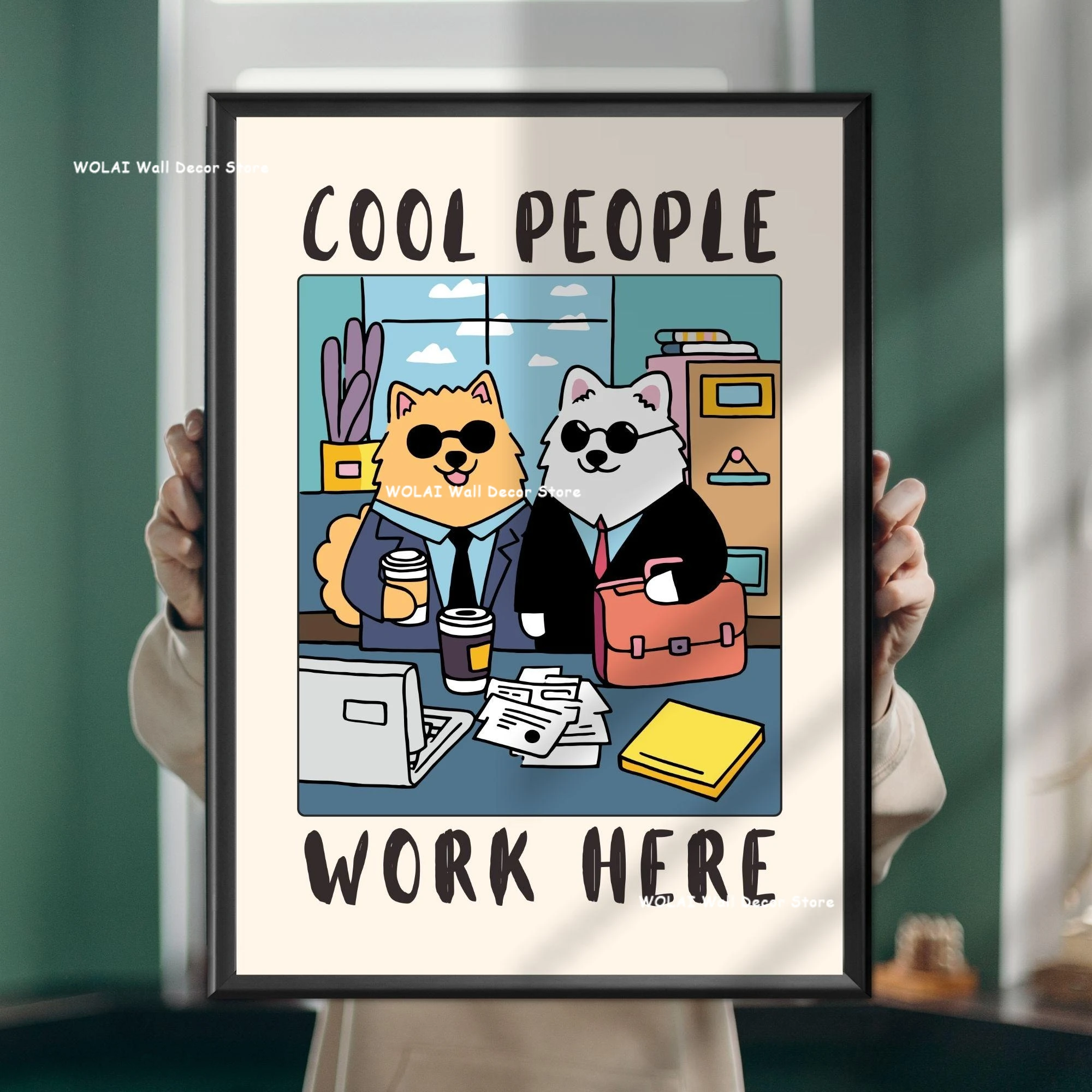 Zabawna gęś - plakat do łazienki z humorem Wzór 3