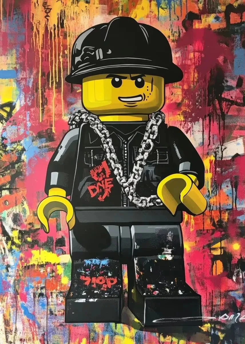 Plakat kreskówkowe zawody dla dzieci Zielony