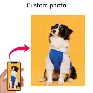Plakat personalizowany ze zdjęcia z ramką Only canvas