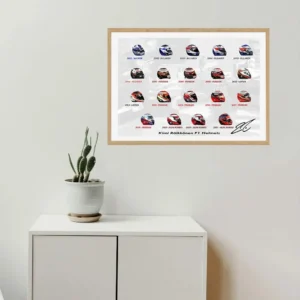 Plakat zespol F1 - grafika wyscigowa Jasnozielony
