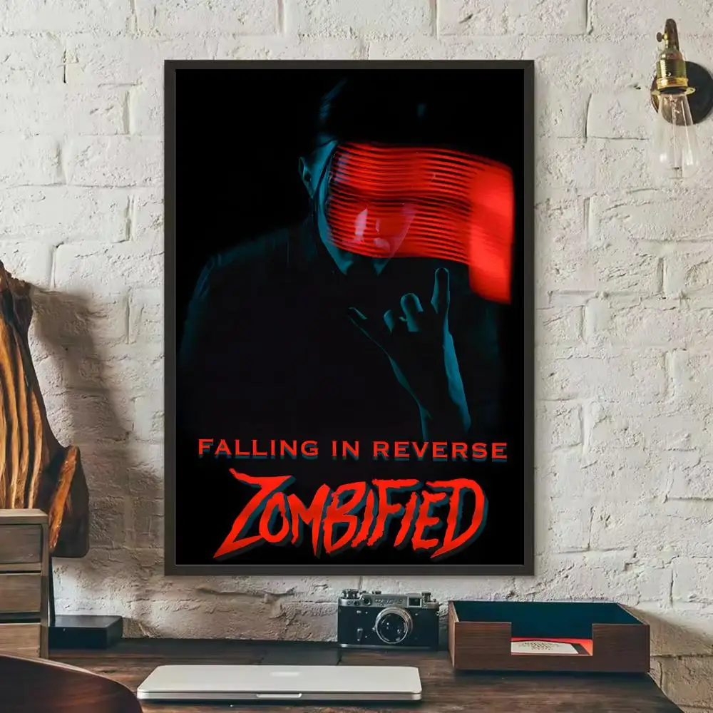 Plakat zespołu Falling in Reverse Czarny11