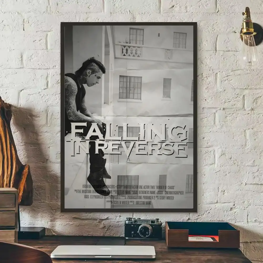 Plakat zespołu Falling in Reverse Czarny3