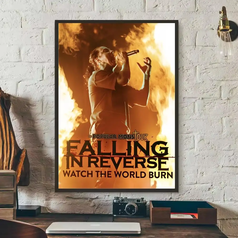 Plakat zespołu Falling in Reverse Czarny7