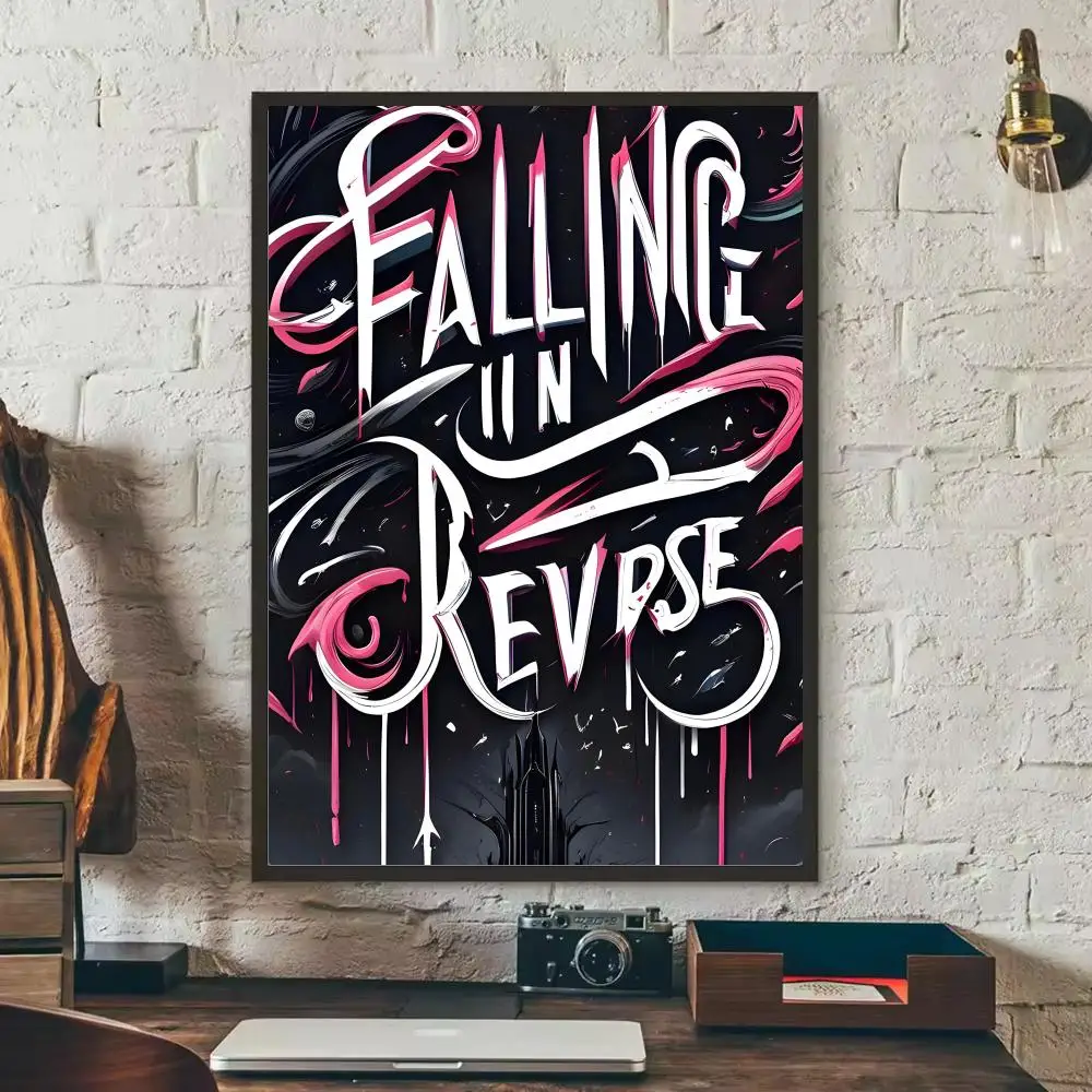 Plakat zespołu Falling in Reverse Czarny9