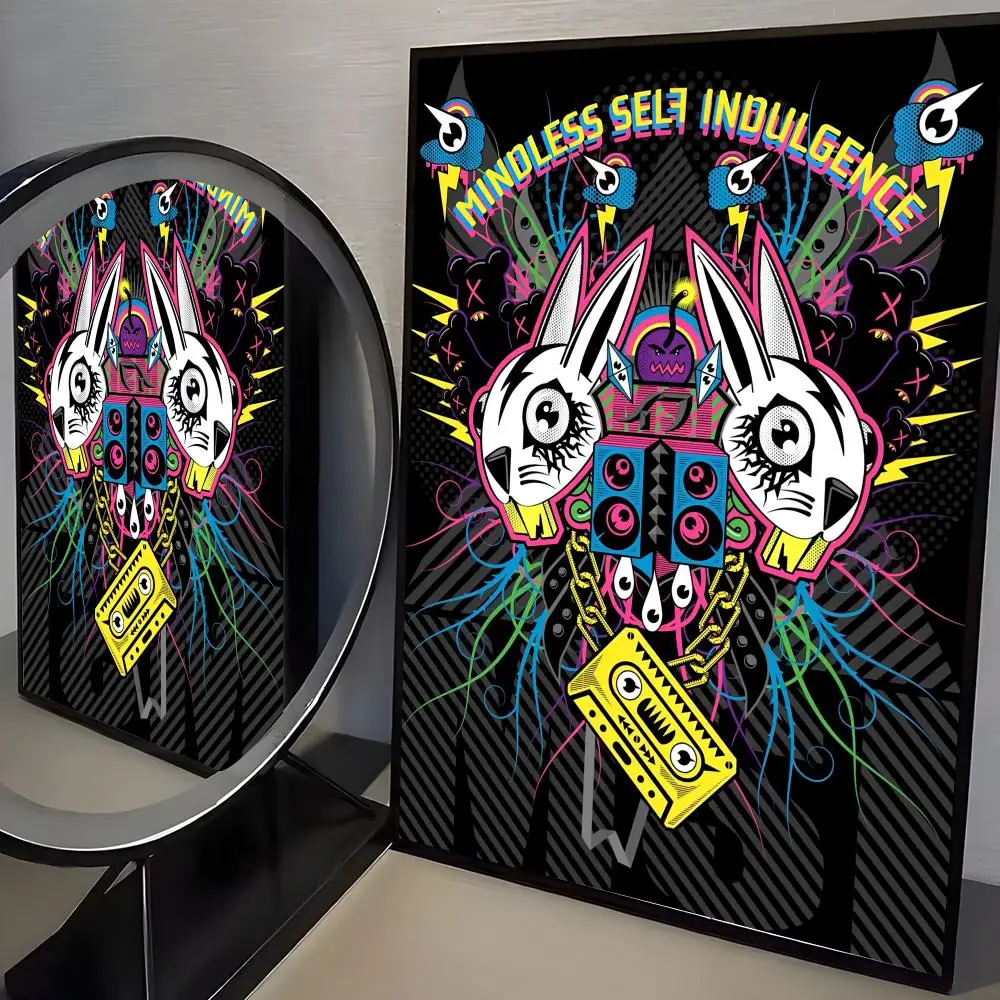 Plakat zespołu MSI Black4