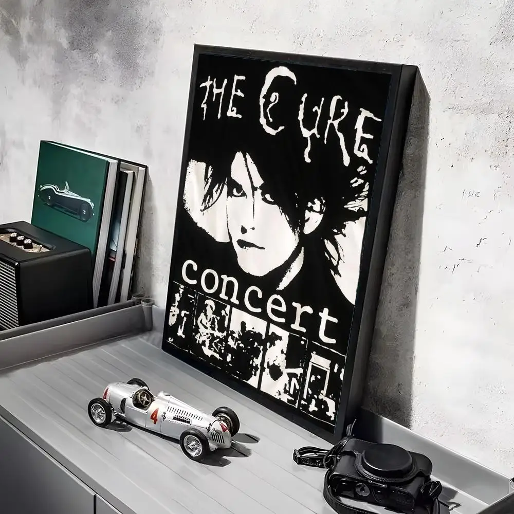 Plakat zespołu The Cure Czarny3