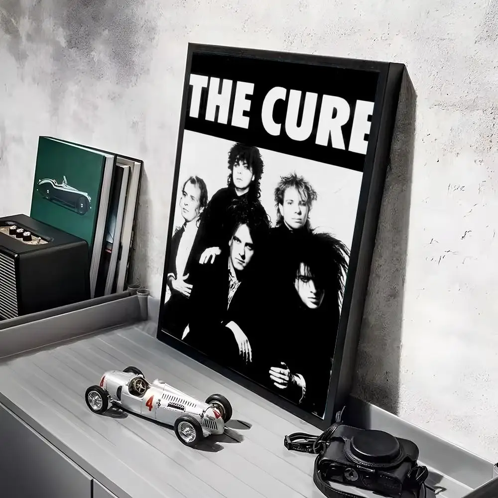 Plakat zespołu The Cure Czarny5