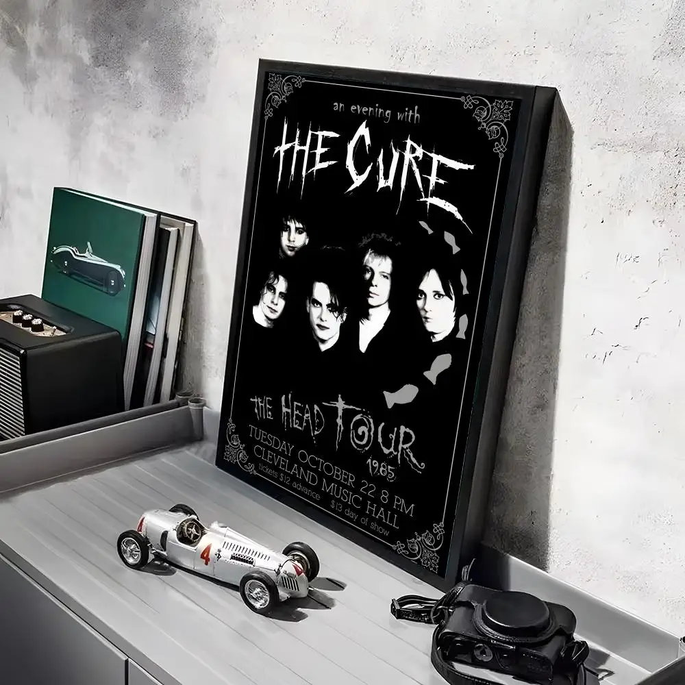 Plakat zespołu The Cure Czarny6