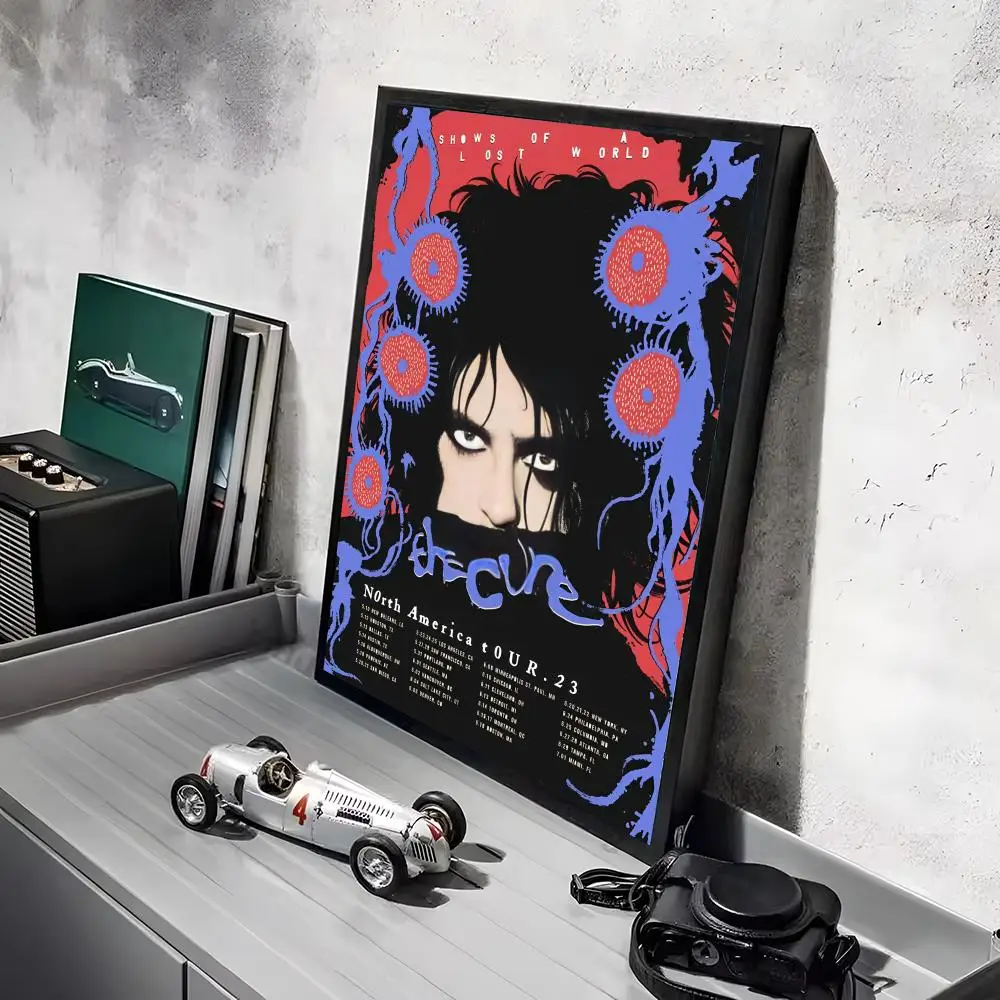 Plakat zespołu The Cure Czarny7