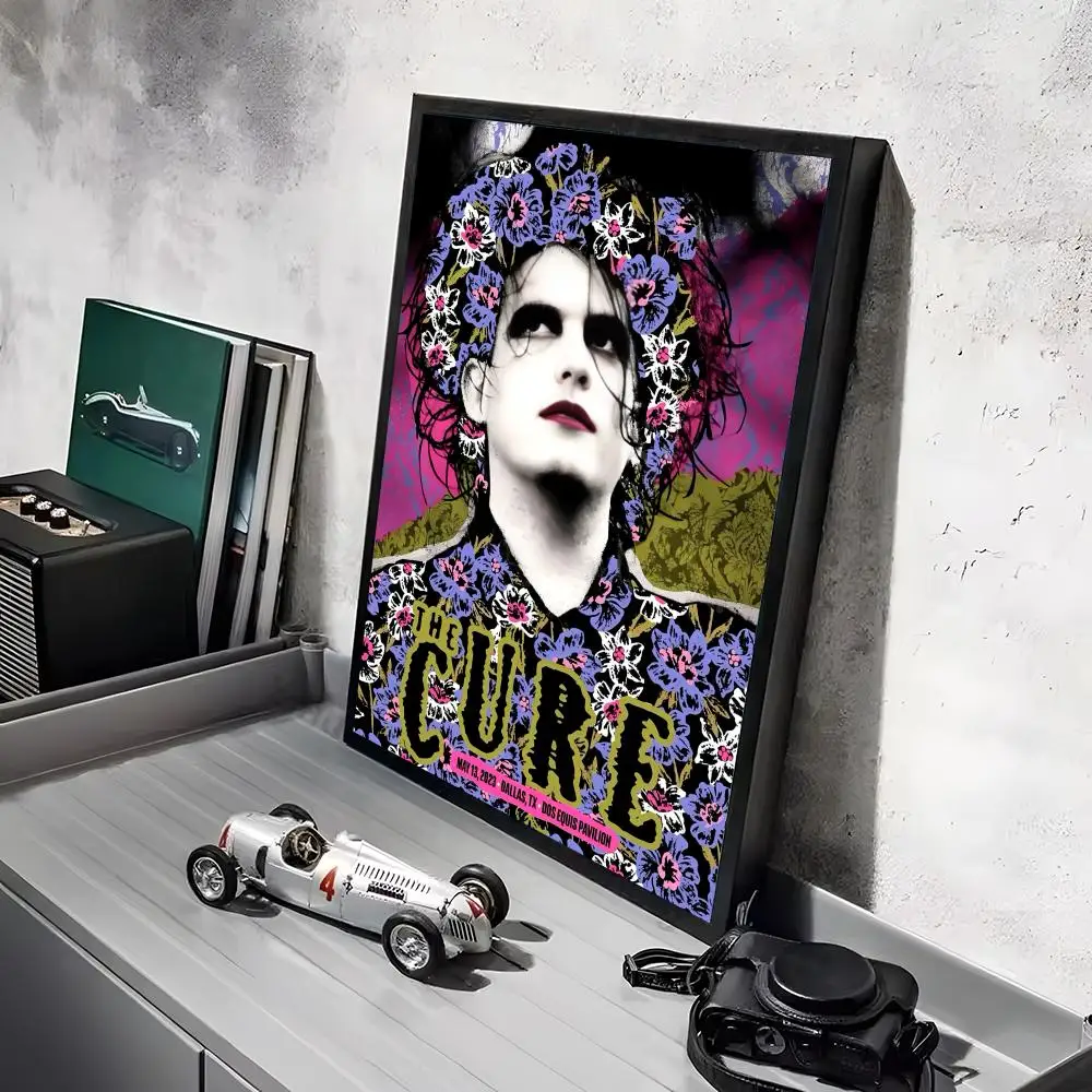 Plakat zespołu The Cure Czarny8