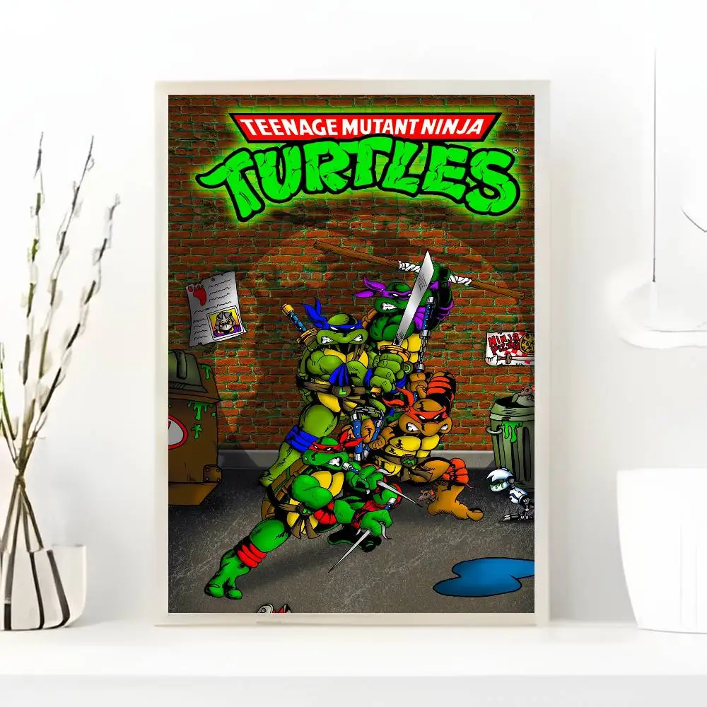 Plakat Wojownicze Żółwie Ninja Wzór 3
