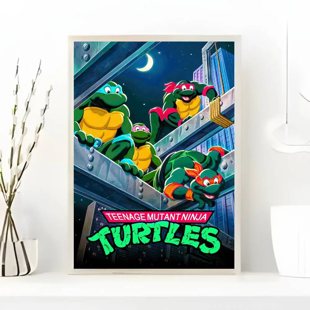 Plakat Wojownicze Żółwie Ninja Wzór 4