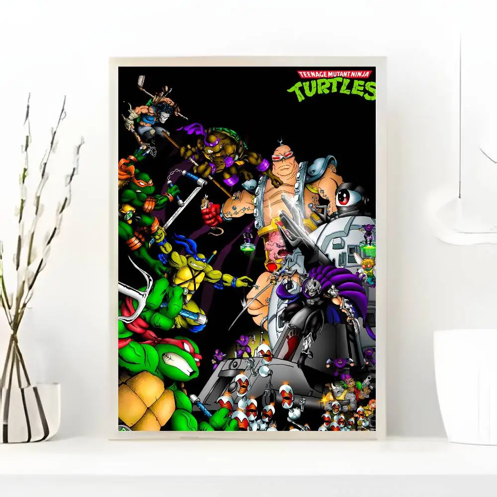 Plakat Wojownicze Żółwie Ninja Wzór 7