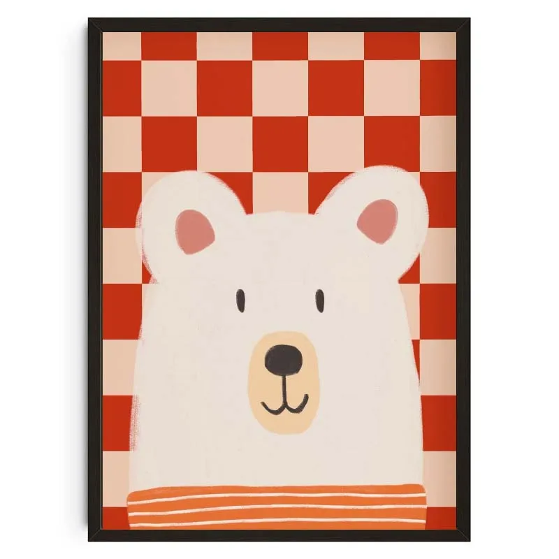 Plakat ze zwierzętami do pokoju dziecięcego Wzór 11