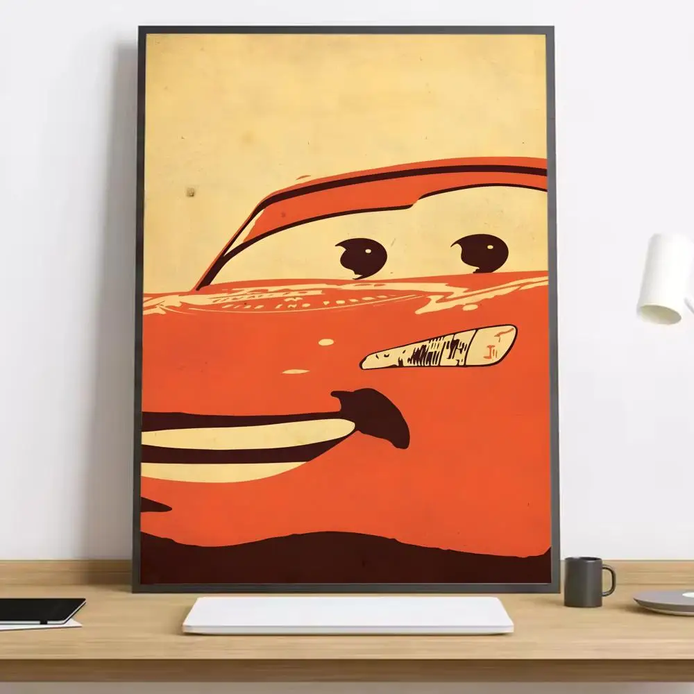 Zygzak McQueen – plakat Auta dla dzieci Czarny3