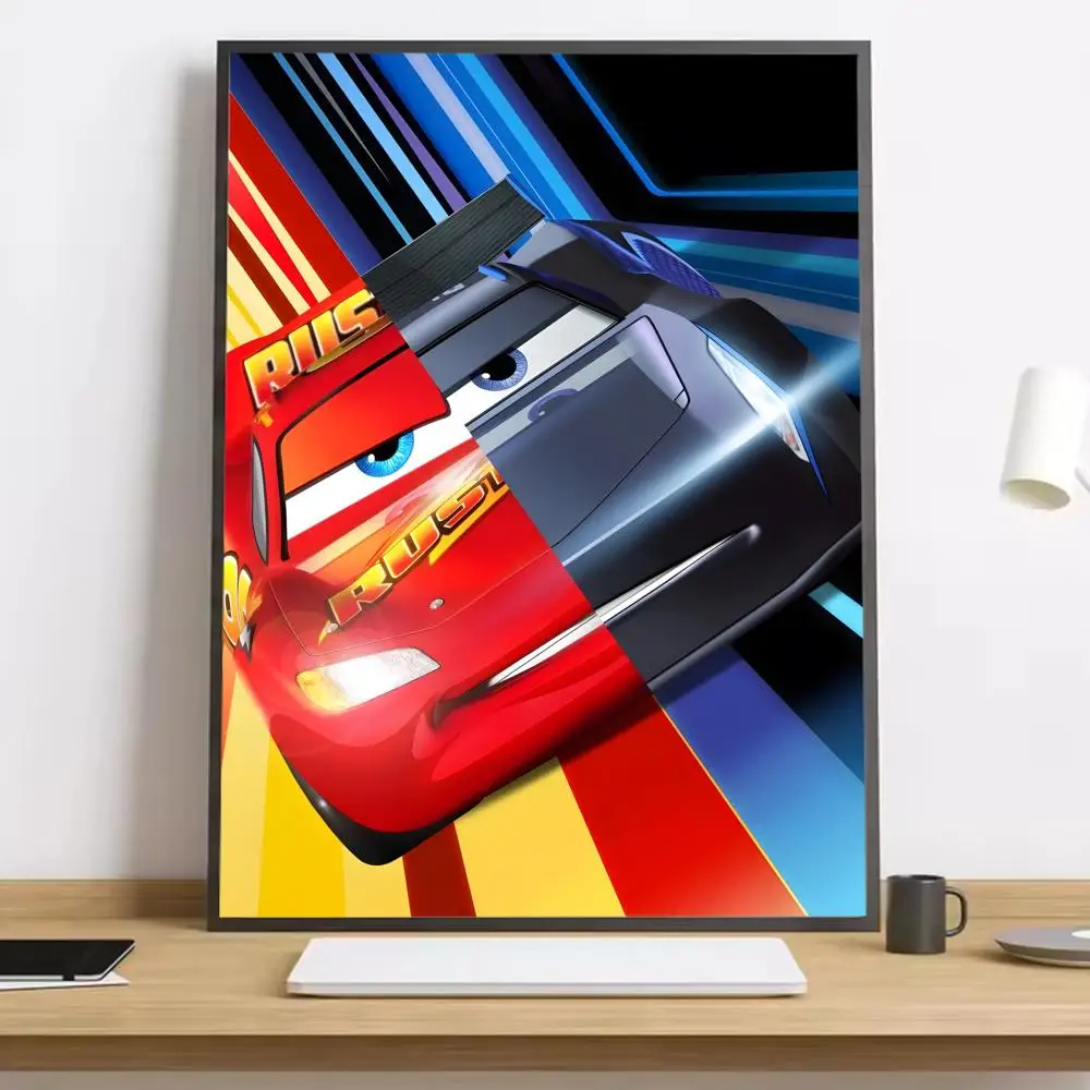 Zygzak McQueen – plakat Auta dla dzieci Czarny6