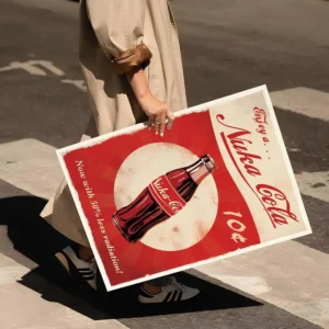 Plakaty Coca-Cola w stylu vintage Hei 10