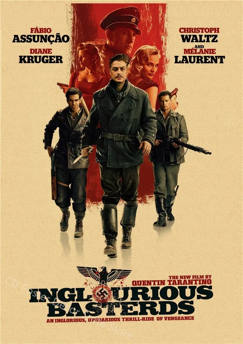 Plakaty filmowe vintage - klasyka kina Wzór 4