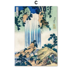 Plakaty japońskie - Hokusai i Koson Wzór 1