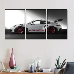 Plakaty samochody Porsche GT3 RS - zestaw 3 szt. Wzór 1