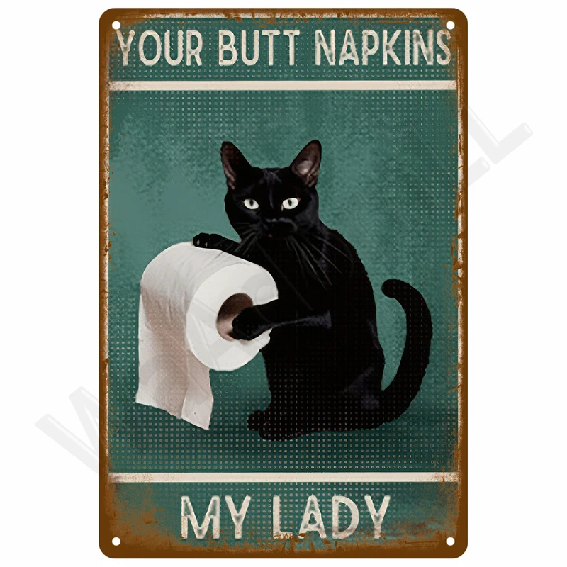 Retro metalowy znak vintage - plakat blaszany Wzór 4