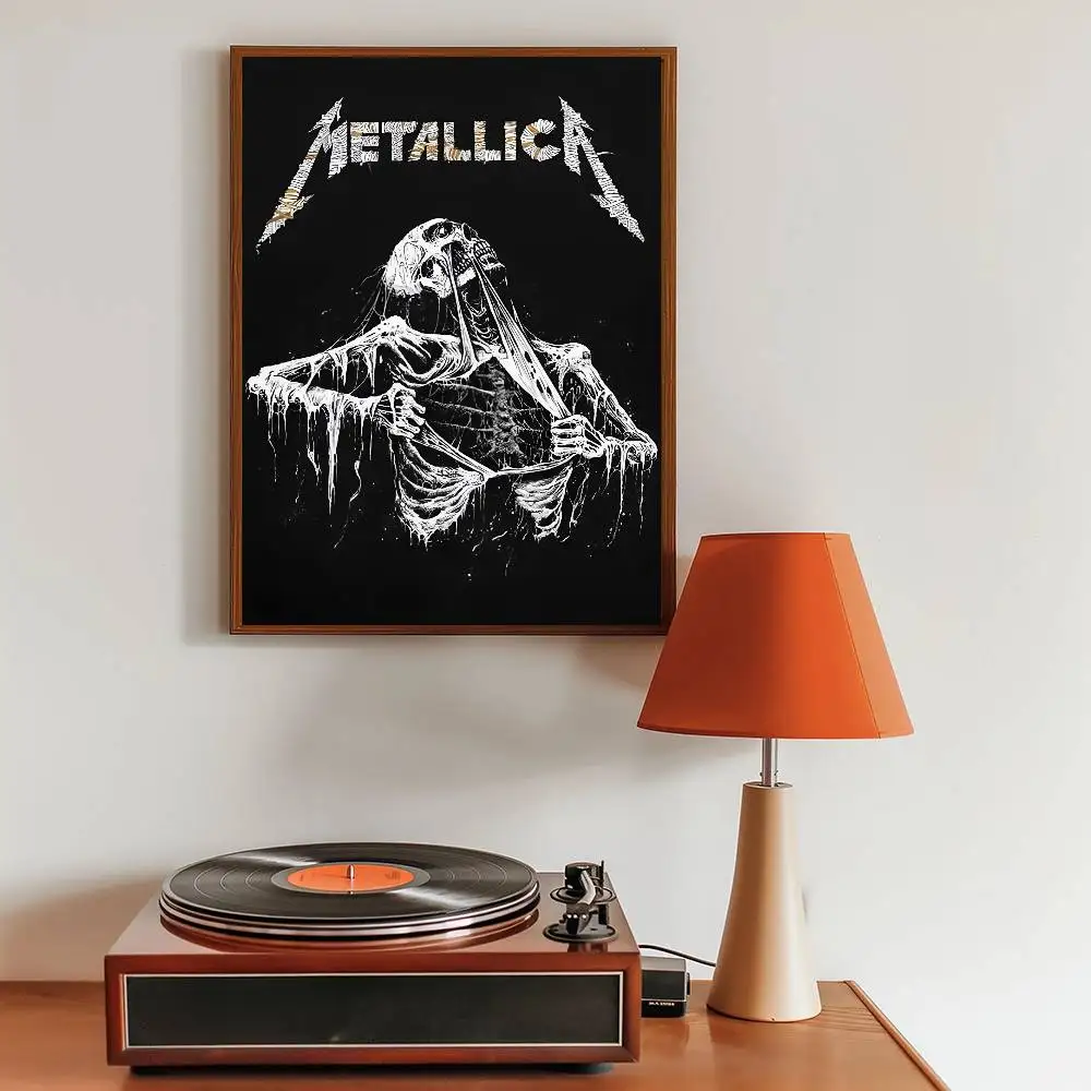 Samoprzylepny plakat artystyczny metallic Wzór 4
