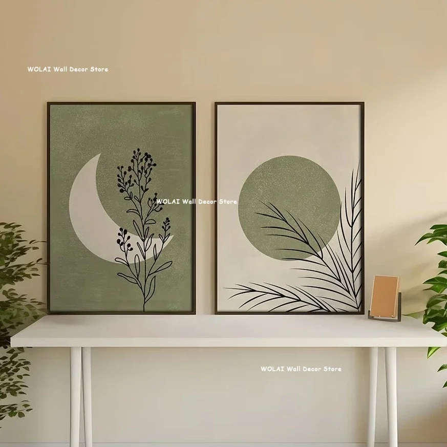 Słońce i Księżyc - zestaw 2 plakatów line art Czekolada