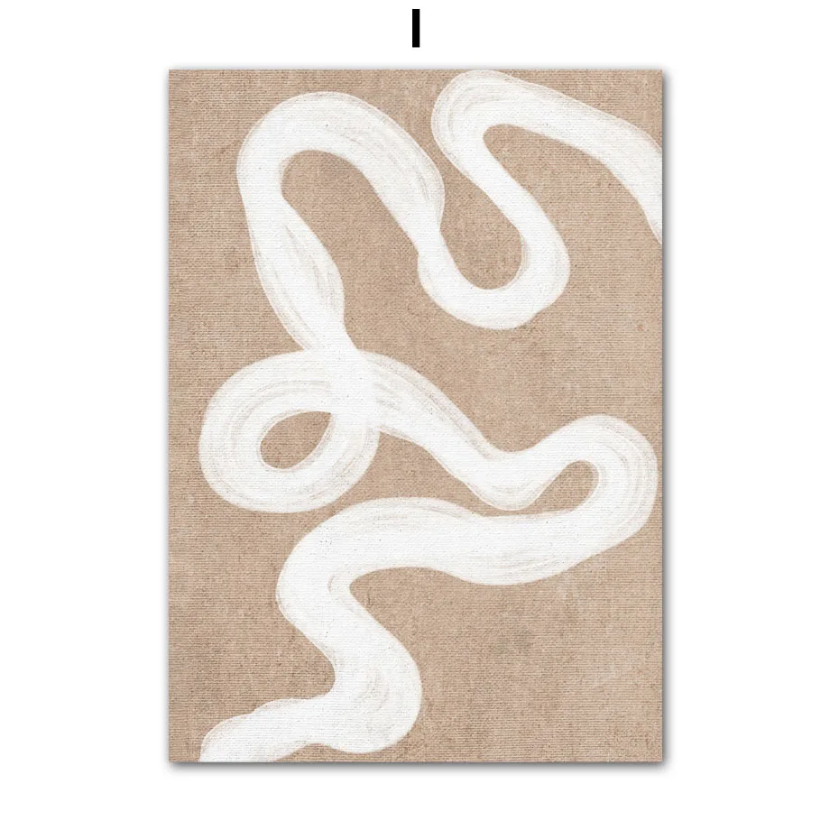 Abstrakcyjne kobiety - plakat w stylu vintage Kawa