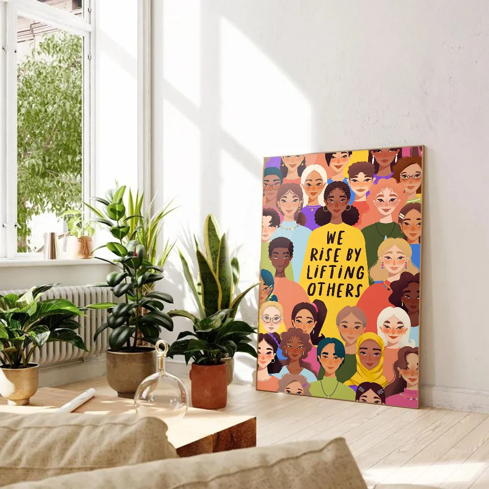 Abstrakcyjny plakat w stylu vintage Niebieski