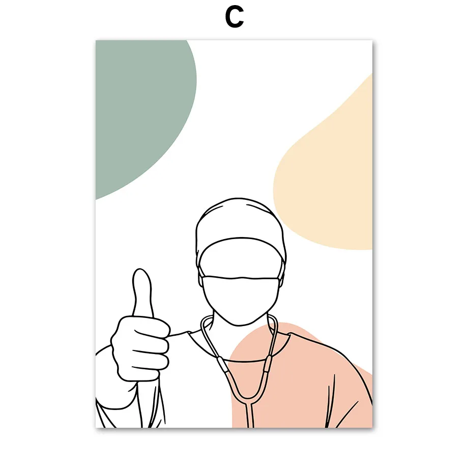 Anatomia zębów - plakat do gabinetu dentystycznego Czerwony