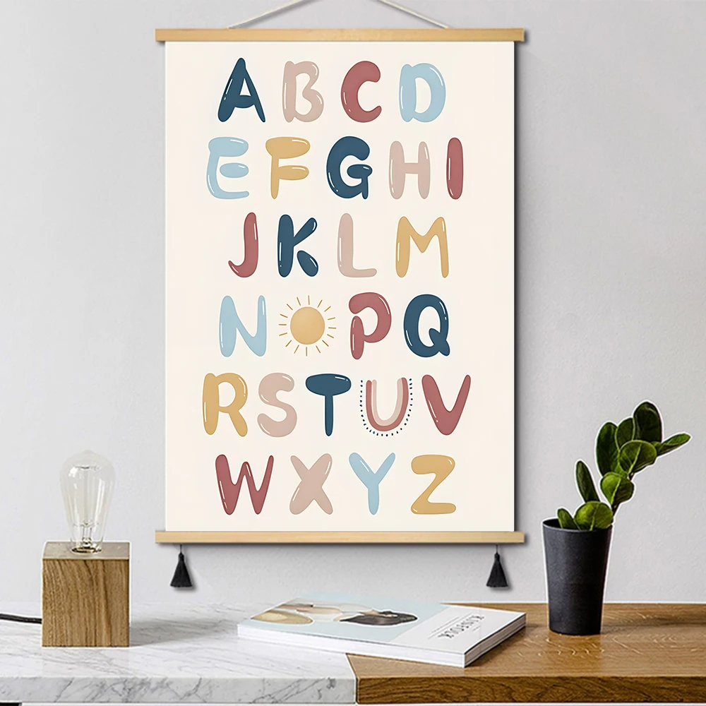 Boho tęcza You Are My Sunshine – plakat do pokoju dziecięcego Czarny