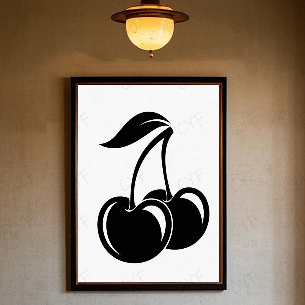 Czarno-biały bilard - grafika retro Kawa