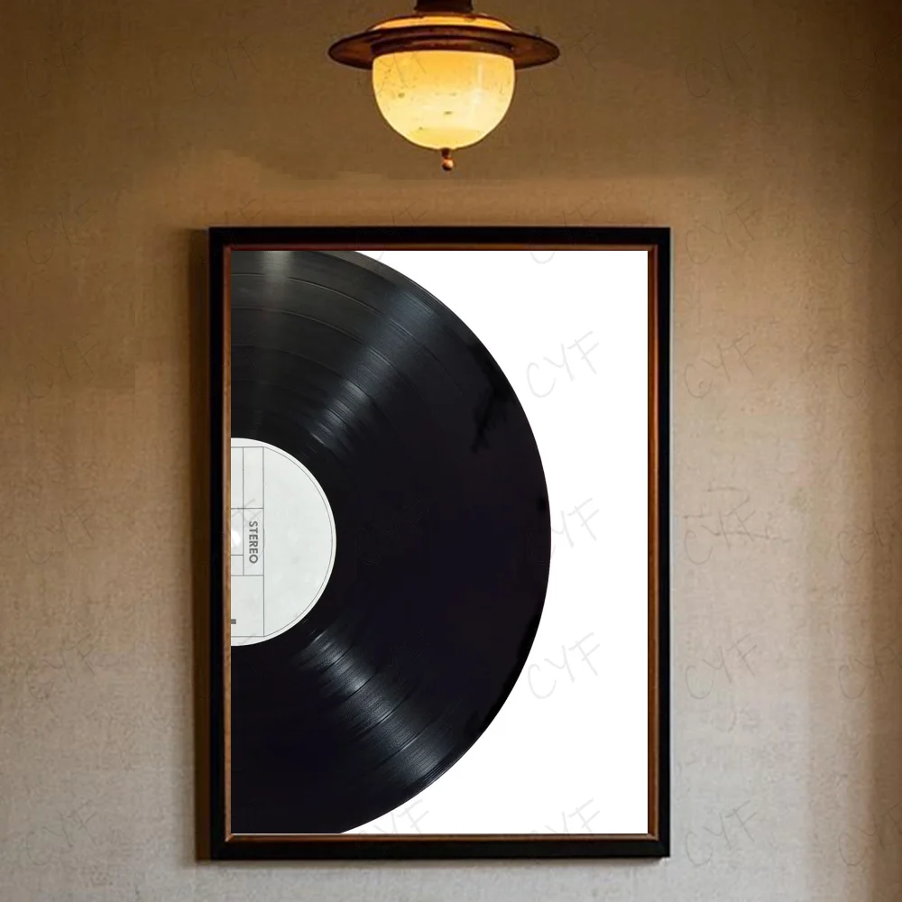 Czarno-biały bilard - grafika retro żółty