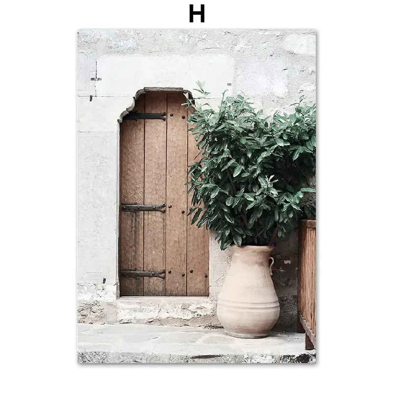 Fontanna di Trevi - plakat w stylu skandynawskim Niebieski