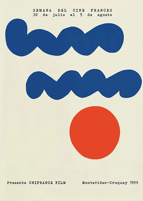 Geometryczna abstrakcja w stylu Bauhaus śliwka