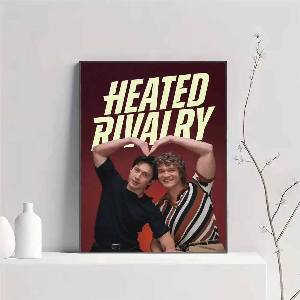 Hokej na lodzie - dynamiczny plakat sportowy Szary