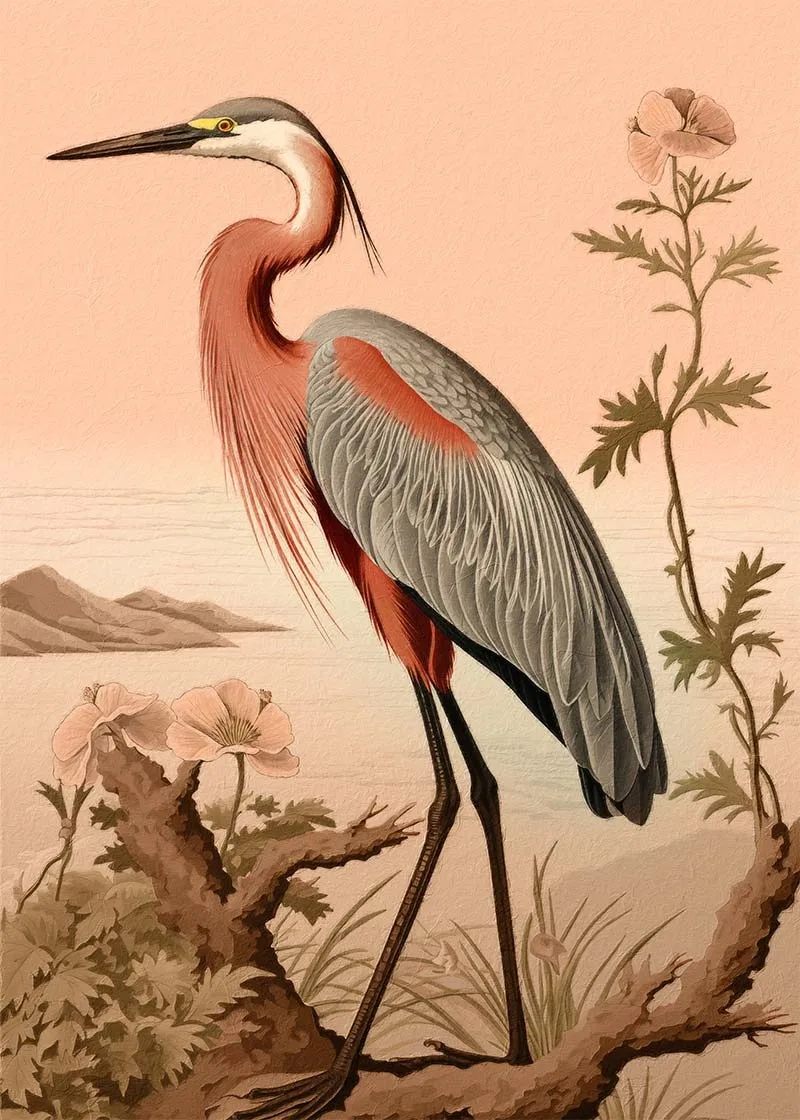Japońska droga wśród drzew - plakat w stylu ukiyo-e Kawa